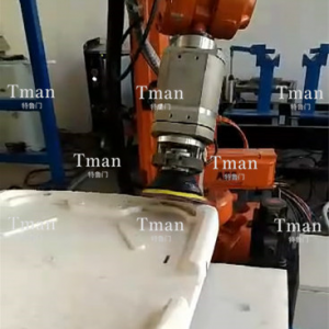 塑料托盘机器人打磨工作站
