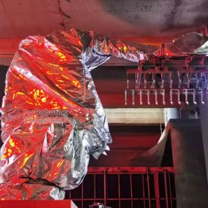 机器人加热防护服：解决低温生产痛点