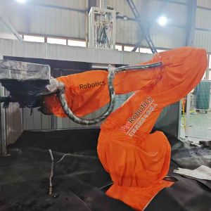 IRB6700防尘机器人防护服：挡住车间粉尘伤害
